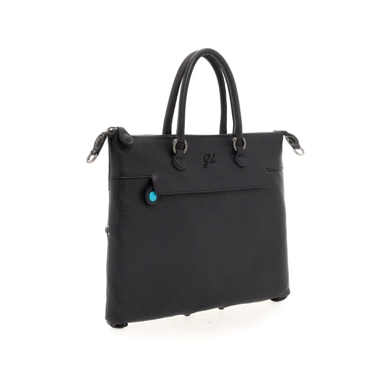 Borsa Gabs G3 Plus taglia L con tasca frontale nera 2