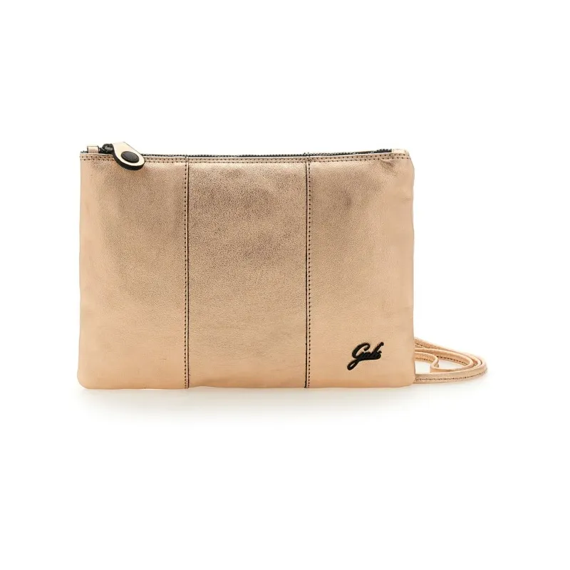 Damen-Umhängetasche mit Reißverschluss Gabs, Roségold