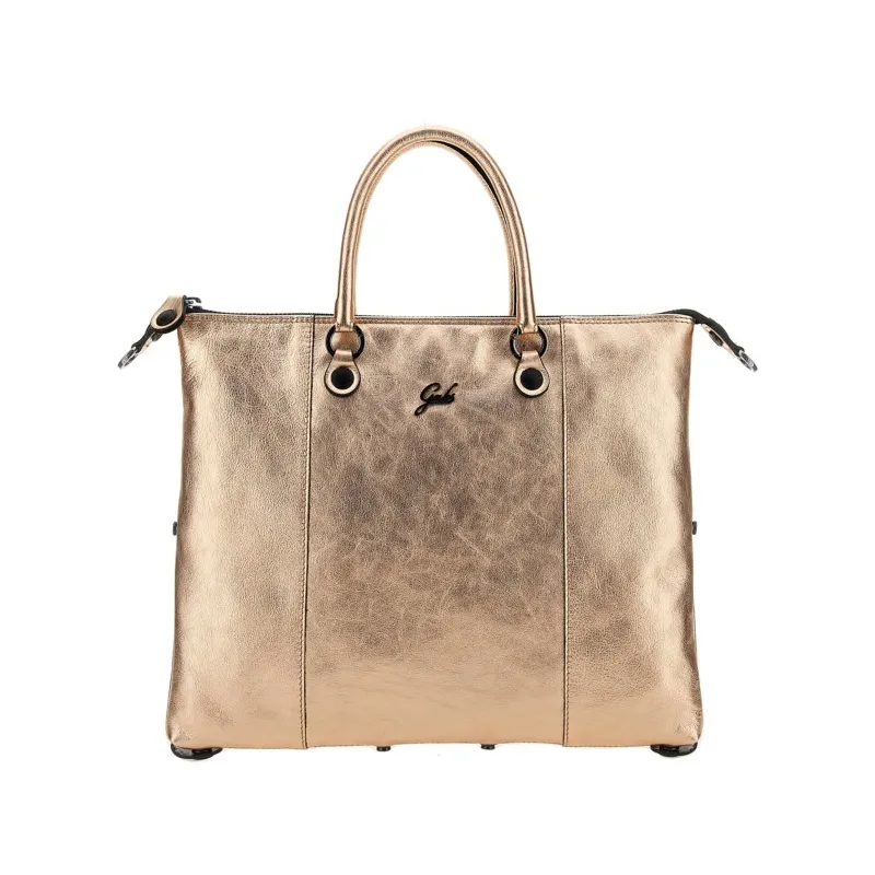 Gabs Convertible Medium Shopping Bag, rose gold