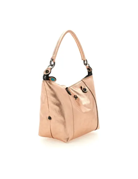 Gabs Convertible Medium Shopping Bag, rose gold