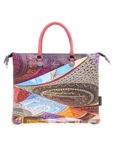 Große Cabrio-Tasche für Frauen Gabs, Foulard Ibiza