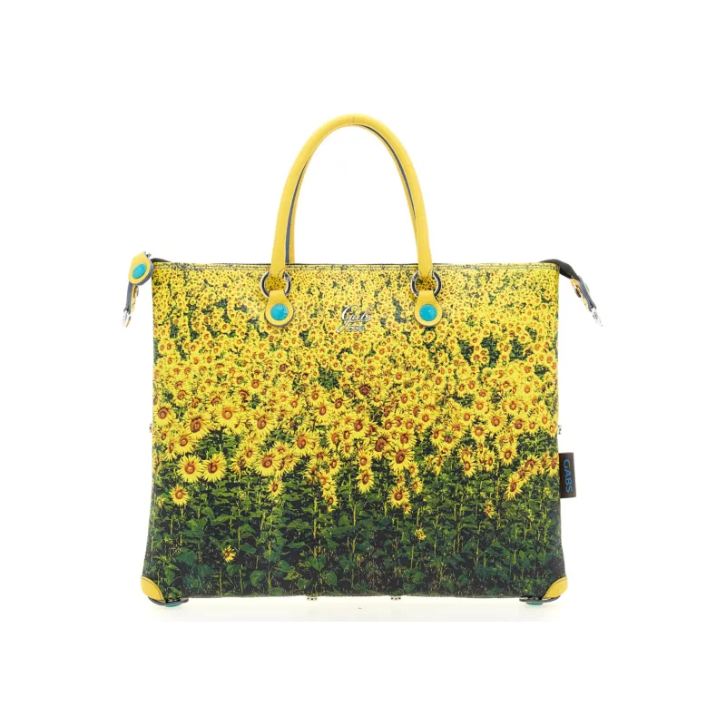 Große Cabrio-Tasche für Frauen Gabs, Girasoli