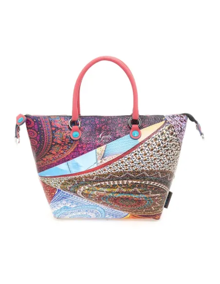 Gabs large convertible women's bag, Foulard Ibiza