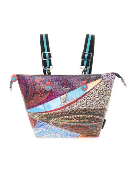 Gabs large convertible women's bag, Foulard Ibiza