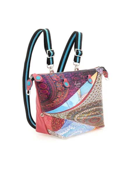 Gabs large convertible women's bag, Foulard Ibiza