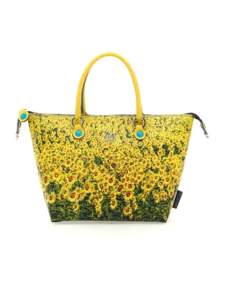 Borsa donna trasformabile a fantasia G3 Gabs L Girasoli