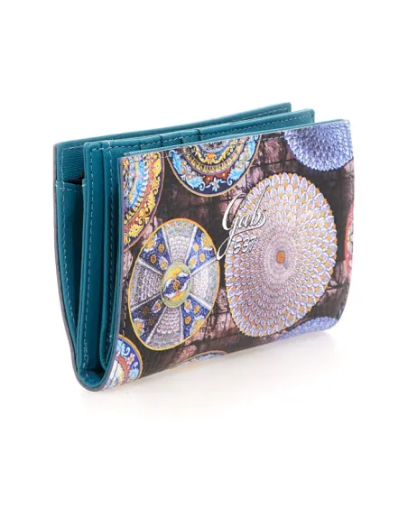 Gabs women's wallet with external zipped coin pocket, Piatti Ravello