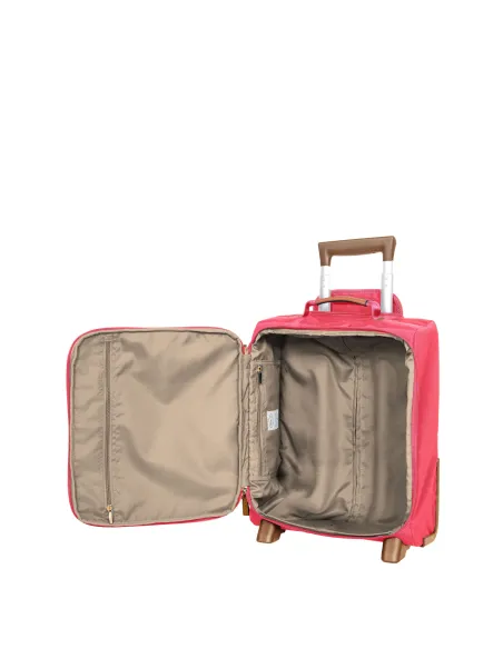 Bric's X-Collection Kabinen- und Underseat-Trolley aus recyceltem stoff, rot