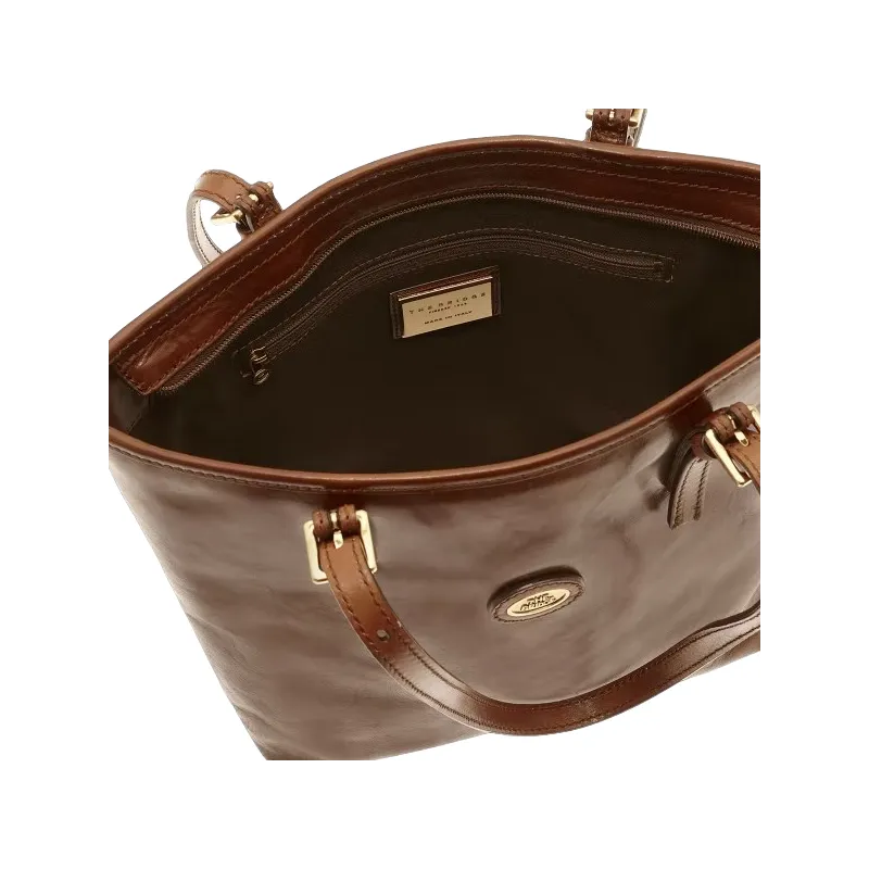 The Bridge Story leather Shopping bag 2