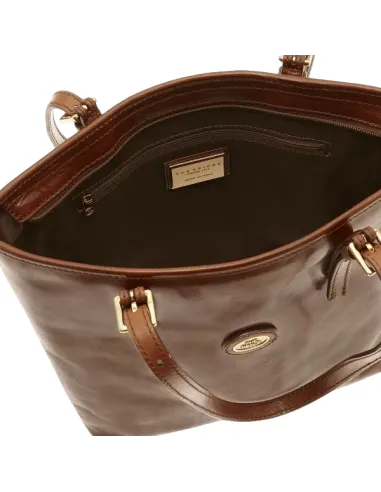 The Bridge Story leather Shopping bag