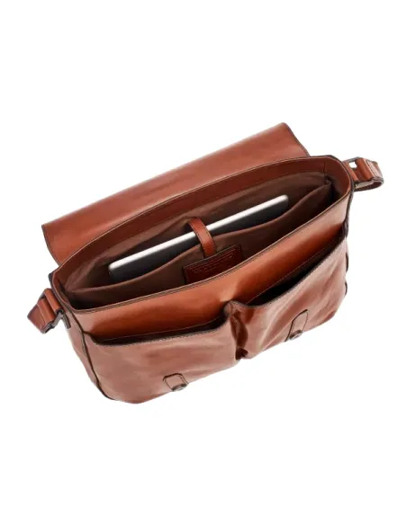 The Bridge Cesare Laptop messenger bag, brown