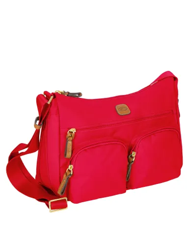 Brics Medium shoulder bag with three...