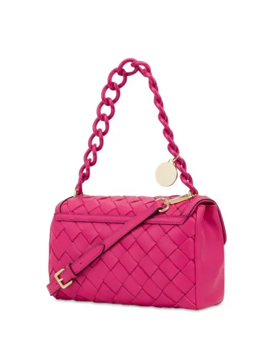 Borsa a spalla Pollini soft fuxia
