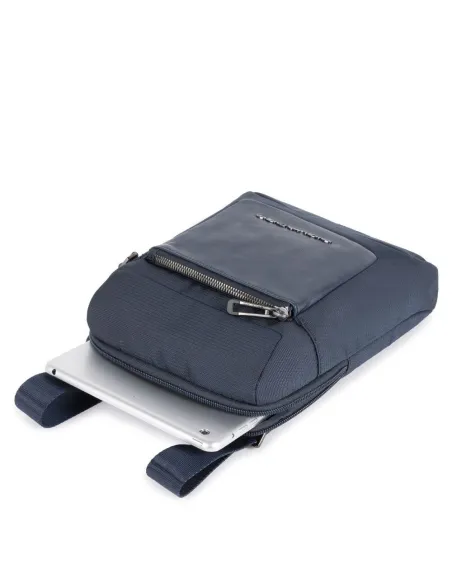 Piquadro Mac-Beth iPad® Crossbody bag, blue