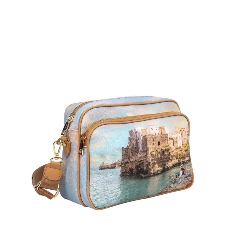 Ynot Umhängetasche mit Reißverschluss, Polignano 2