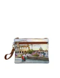 Ynot small pouch with removable handle, Italian Love