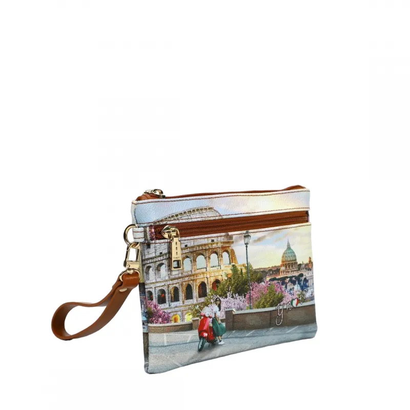 Ynot kleine Tasche mit abnehmbarem Griff, Italian Love 2