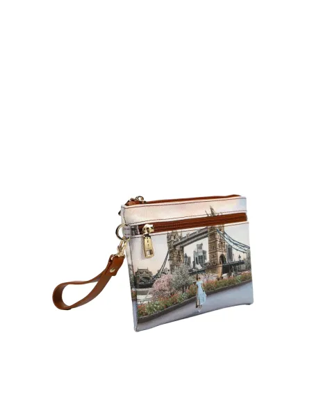 Ynot small pouch with removable handle, London Kate