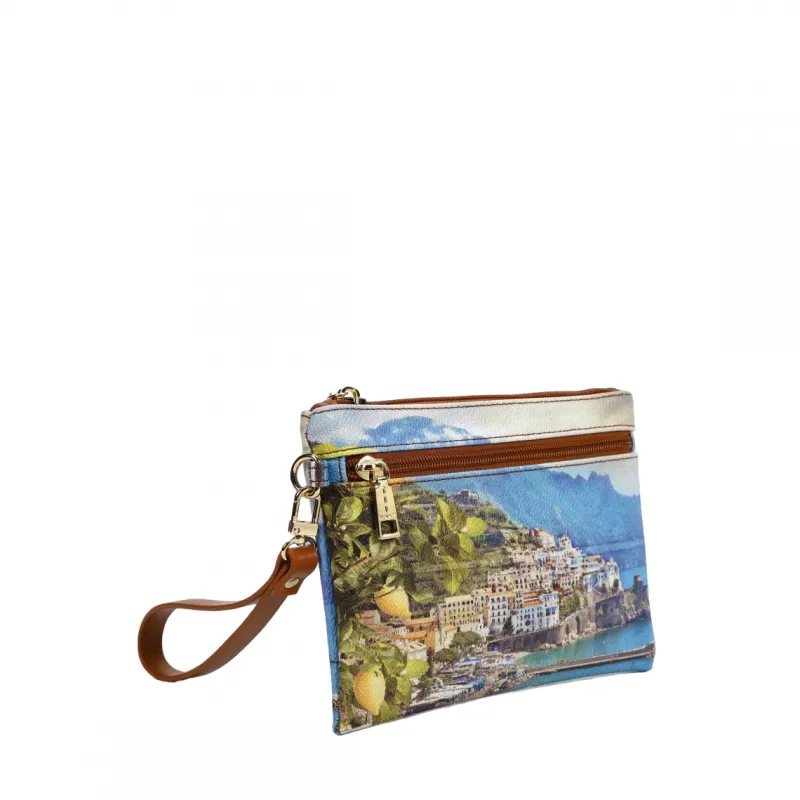 Ynot kleine Tasche mit abnehmbarem Griff, Lemon Coast 2