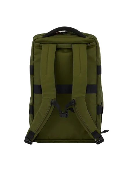 Piquadro Arne Duffel bag convertible in backpack, green