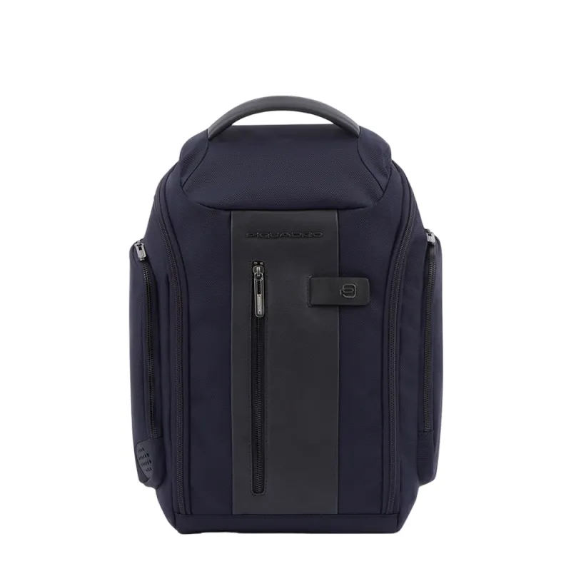 Piquadro Brief2 Convertible backpack duffel bag, blue