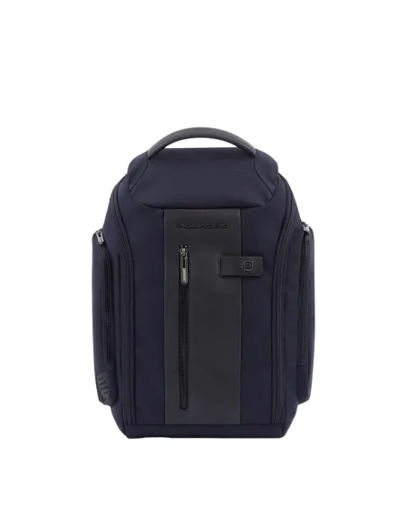 Reisetasche, als Rucksack tragbar Piquadro Brief2, blau