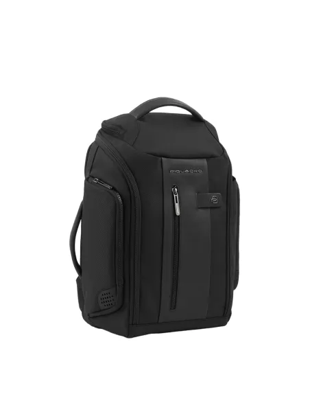 Reisetasche, als Rucksack tragbar Piquadro Brief2, schwarz