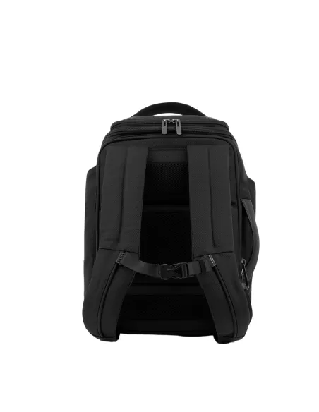 Piquadro Brief2 Convertible backpack duffel bag, black