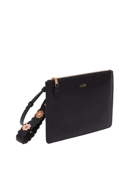 Pochette con manico Liu Jo nera