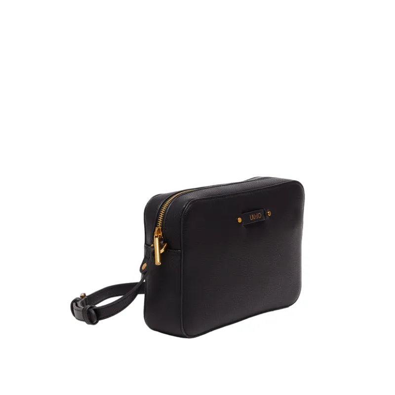 Borsa a tracolla Liu Jo con chiusura con cerniera nera 2