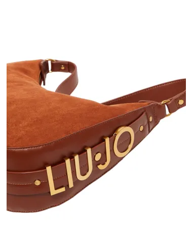 Borsa a spalla Liu Jo con logo in...
