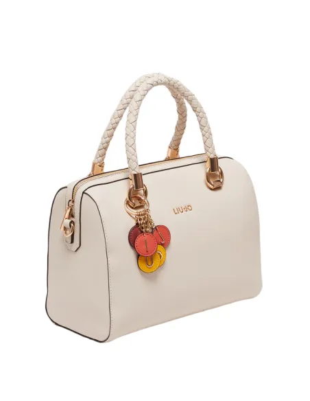 Liu Jo Damen-Bowlingtasche, Elfenbein