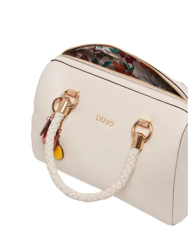 Liu Jo Damen-Bowlingtasche, Elfenbein