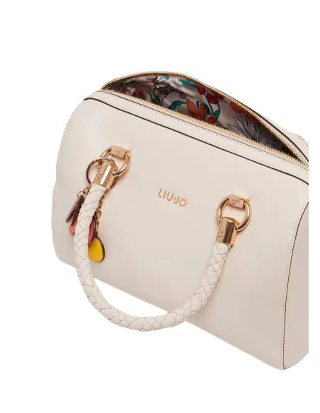 Liu Jo Damen-Bowlingtasche, Elfenbein