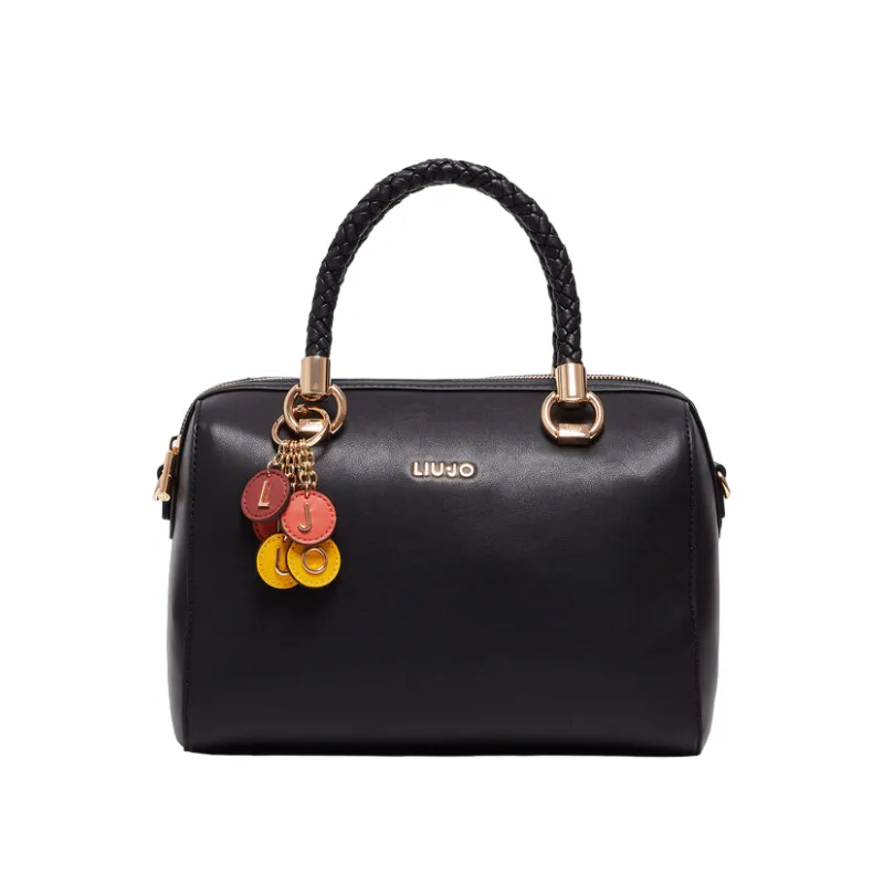 Liu Jo Damen-Bowlingtasche, schwarz