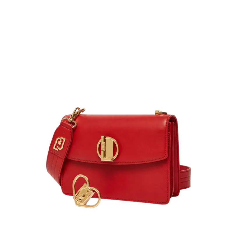 Liu Jo woman bag with chain strap, red 2