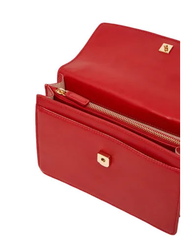 Liu Jo woman bag with chain strap, red