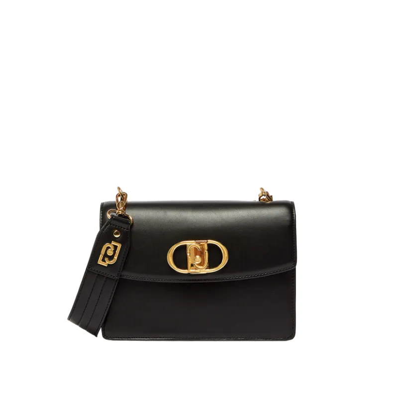 Liu Jo women's cross-body bag with chain strap, black