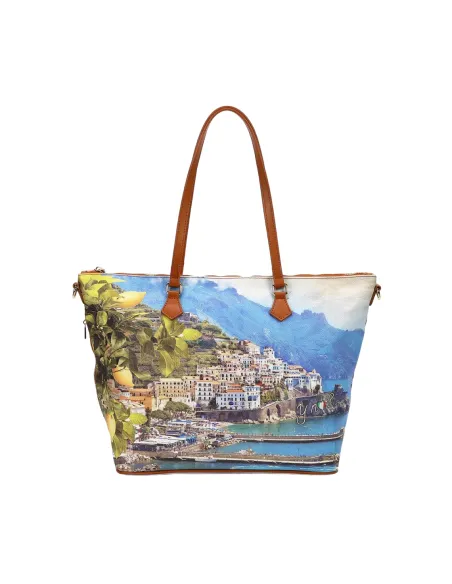 Ynot large shopping bag, Lemon Coast