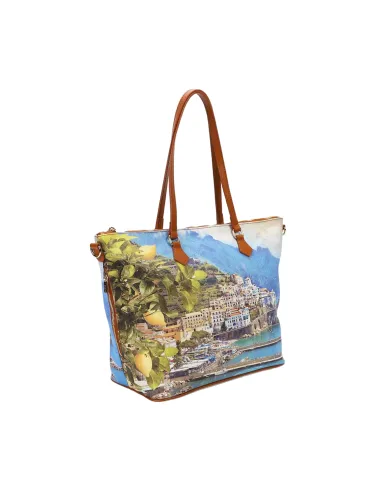 Ynot large shopping bag, Lemon Coast