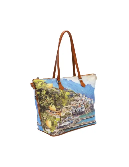 Ynot large shopping bag, Lemon Coast