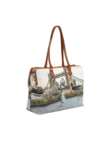 Ynot Large shopping bag with three...