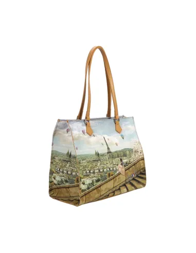 Ynot shopping bag with zip closure,...