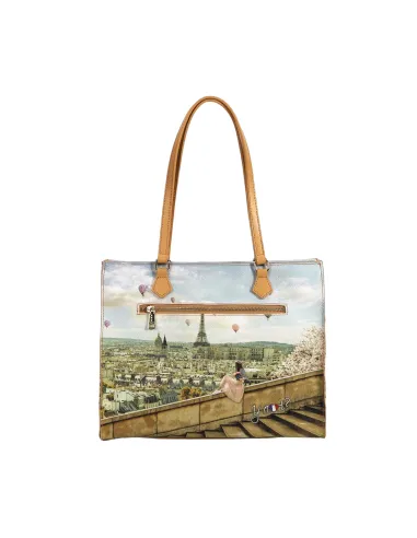 Ynot shopping bag with zip closure,...