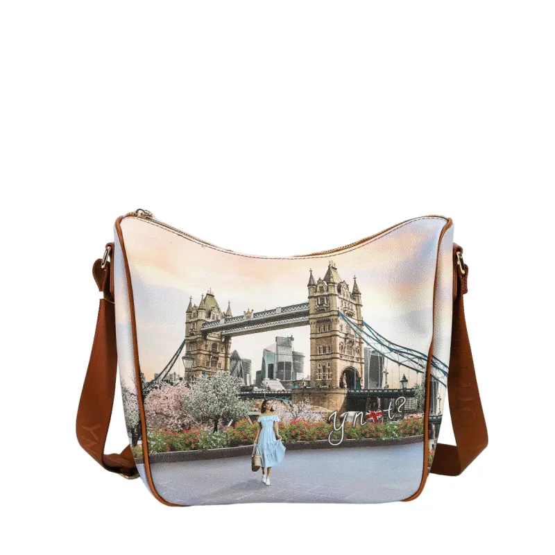 Borsa Ynot con tracolla regolabile, London Kate