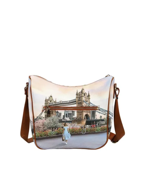 Ynot Women's bag with adjustable fabric shoulder strap, London Kate