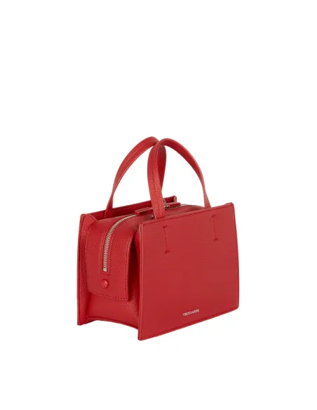 Kleine Damen-Handtasche Trussardi Nadir, rot