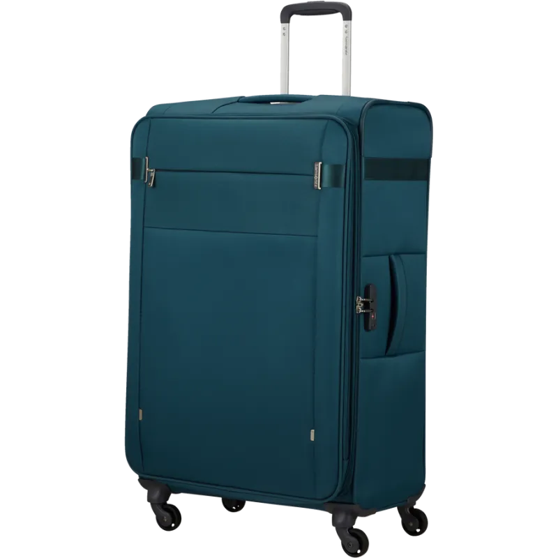 Trolley grande espandibile Samsonite Citybeat Petrol Blue 2