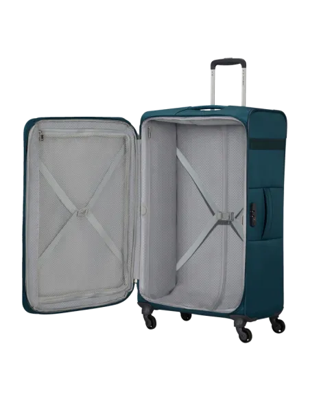 Samsonite Citybeat große erweiterbare Trolley, Petrol Blue