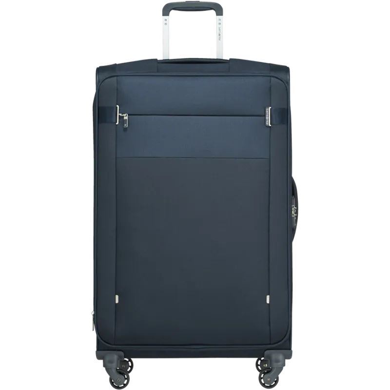 Large expandable suitcase Samsonite Citybeat , navy blue